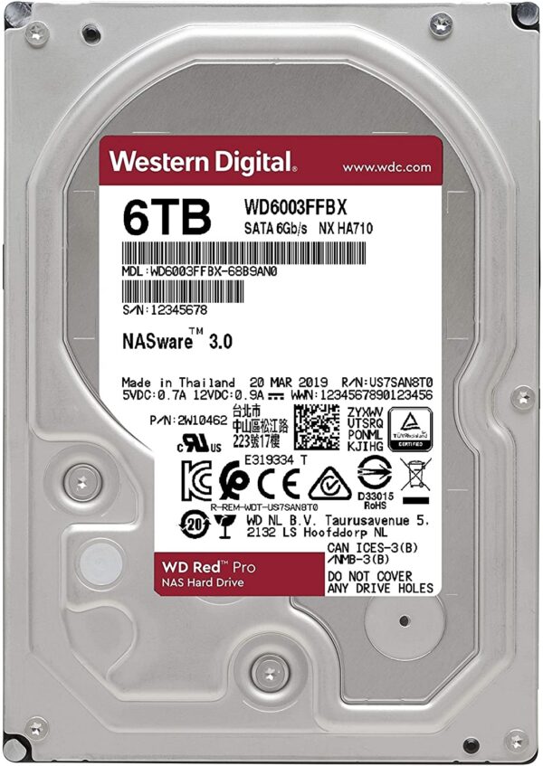 Western Digital Red PRO 6 TB