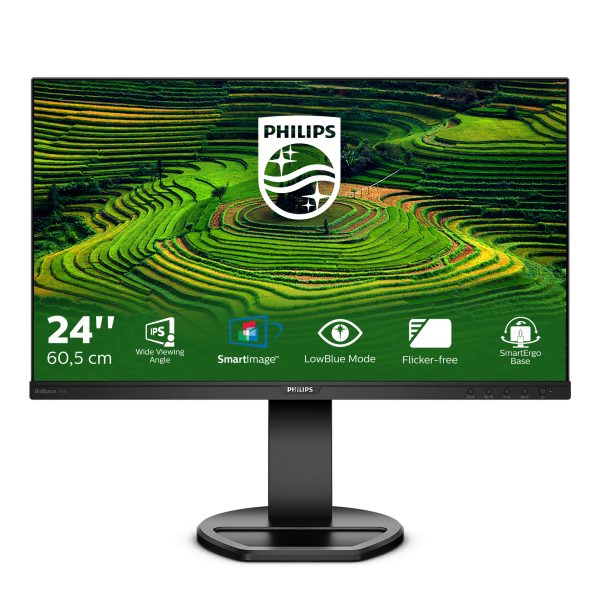 MON 23.8 IPS VGA DVI HDMI PIVOT DP PHILIPS 241B8QJEB/00