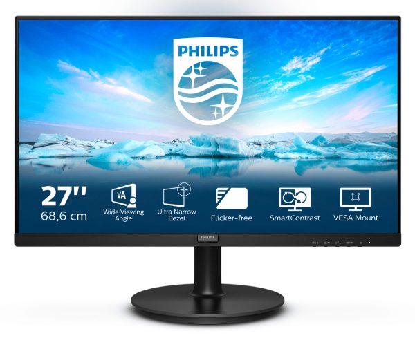 MON 27VA VGA HDMI 4MS COMP MAC PHILIPS 271V8L/00 16:9 3000:1