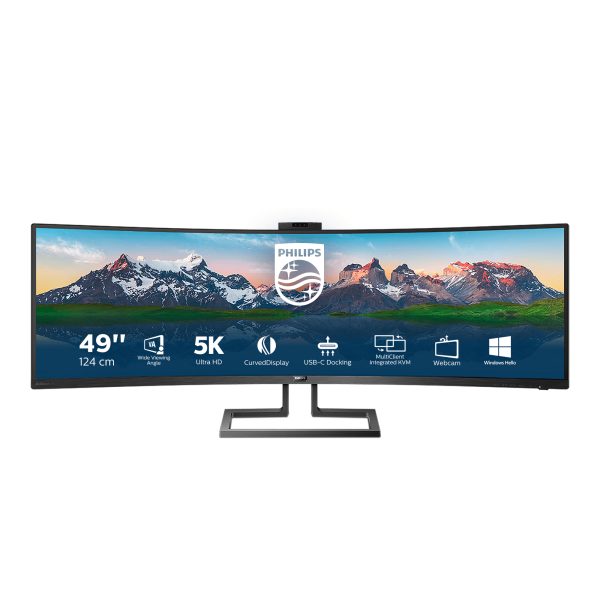 MON 49VA 5120X1440 5MS HDMI DP USB PHILIPS 499P9H/00 MM 32:9 CURVED