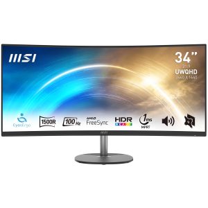 MON 34VA LED MM BK 2K USB CURVED MSI PRO MP341CQ 2HDMI 1DP 21:9