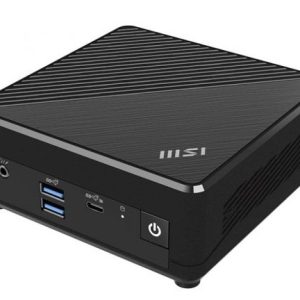 PC MSI CUBI N100 NO HD/RAM FD BK 4K BN100XX 1X+M.2