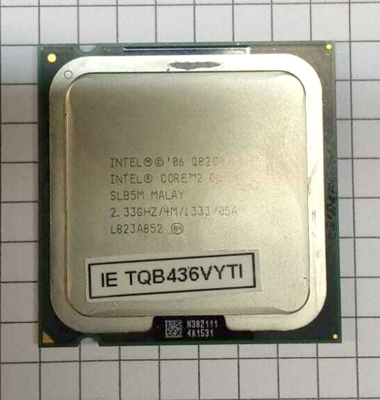 INTEL 06 Q8200 CORE 2 QUAD SLB5M 2.33 GHZ/4M/1333/05A L823A852